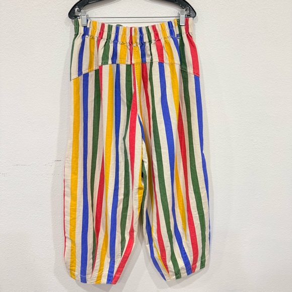 Free People We The Free Ridley Baja Pull On Trouser Pant Stripe Women Size Small - Picture 7 of 11